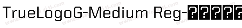 TrueLogoG-Medium Reg字体转换